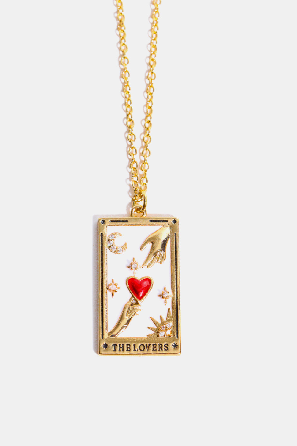 Arcana Tarot Card Pendant Necklace