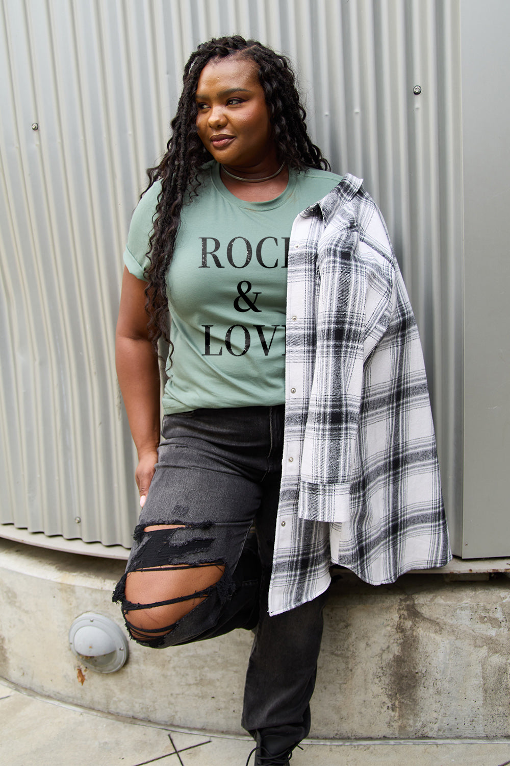 Amara Rock & Love Graphic Tee