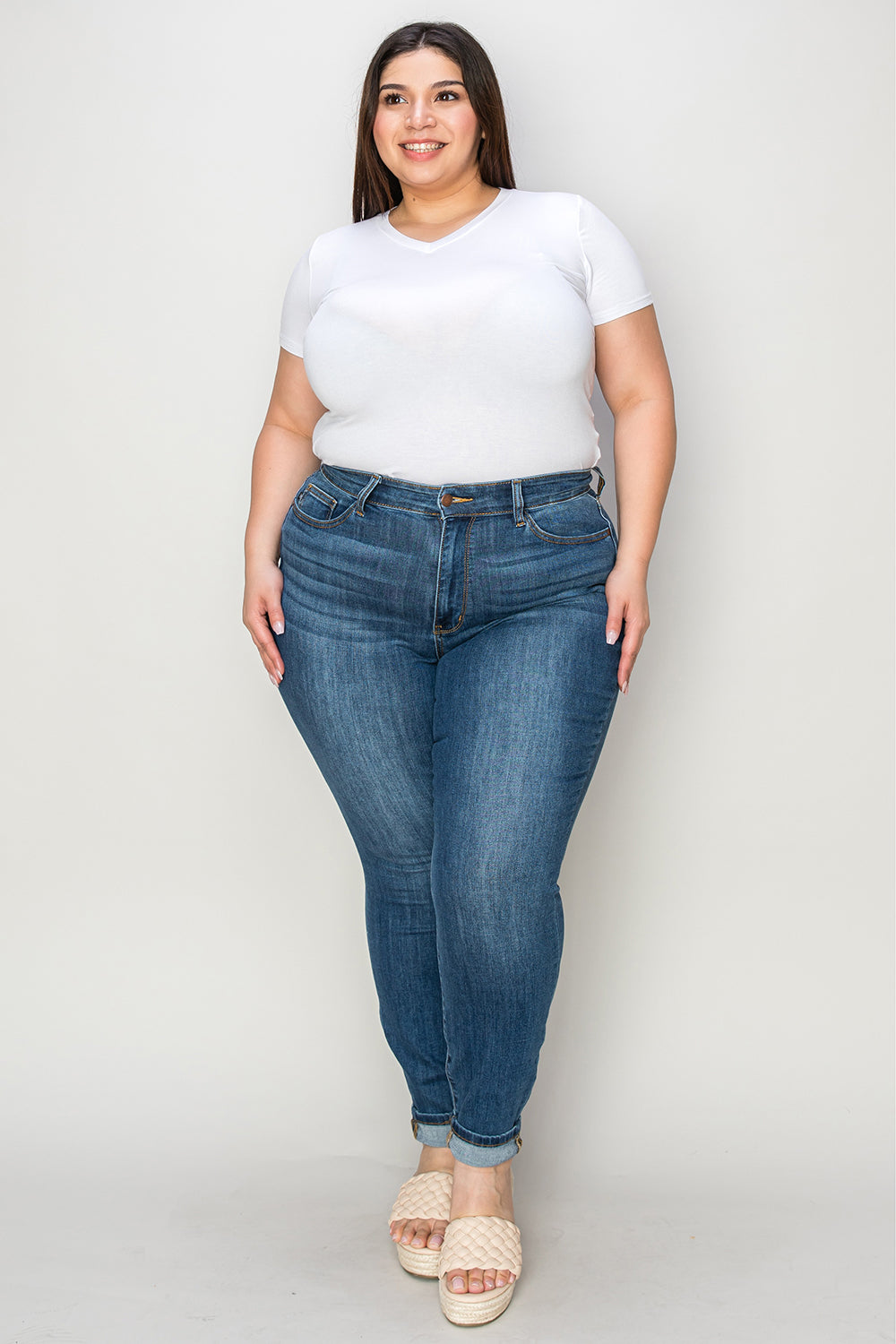 Ciela Low Waist Skinny Jeans by Judy Blue