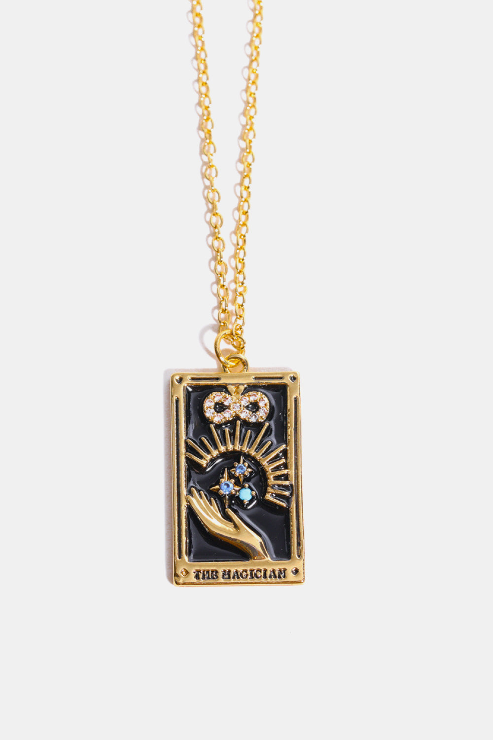 Arcana Tarot Card Pendant Necklace
