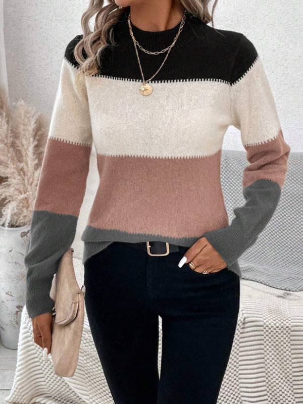 Hazelwood Color Block Sweater