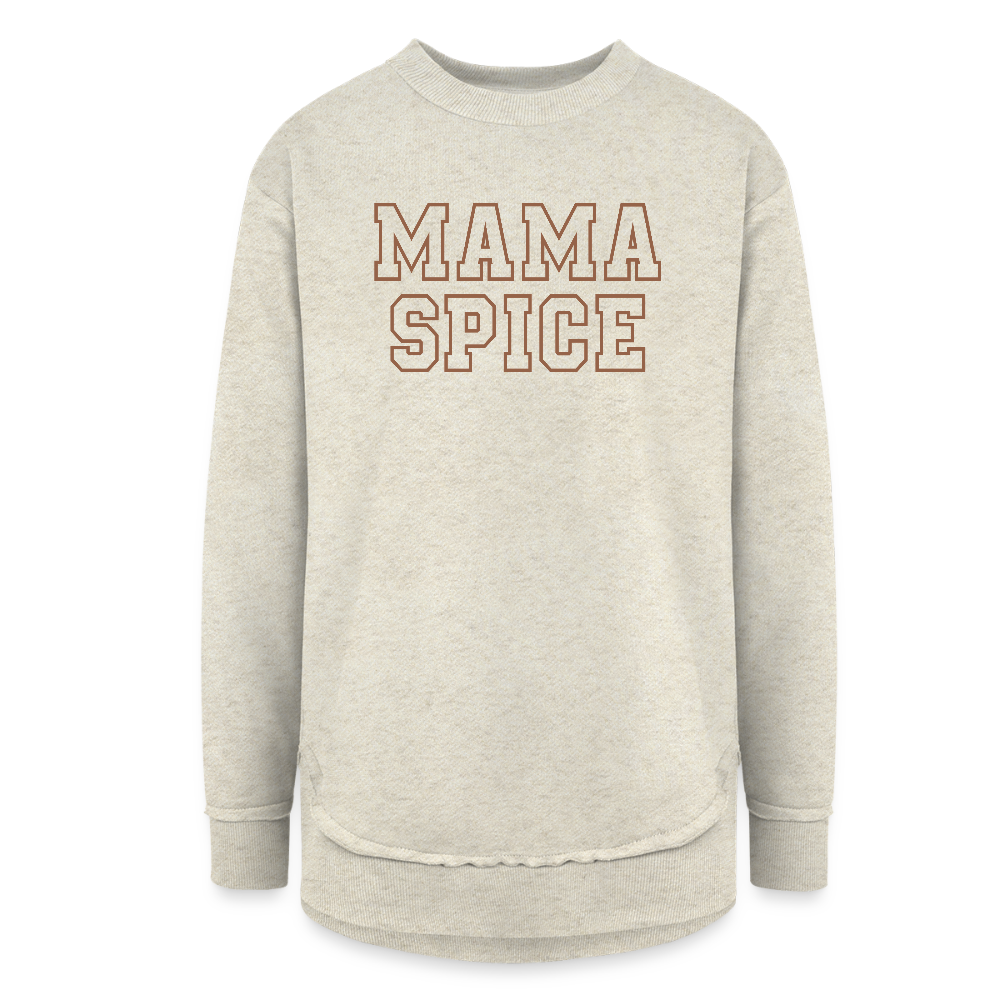 Mama Spice Weekend Sweatshirt - heather oatmeal