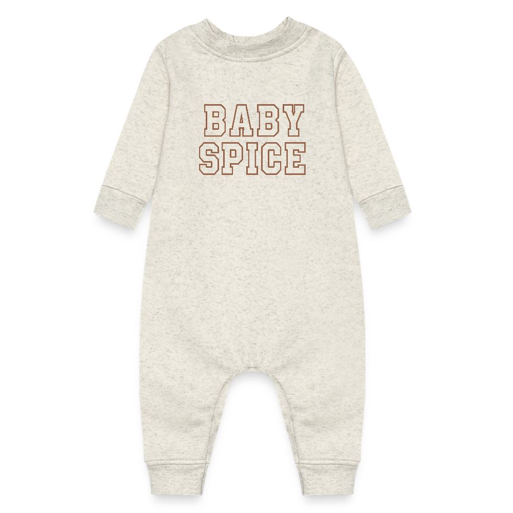 Baby Spice Onesie - heather oatmeal
