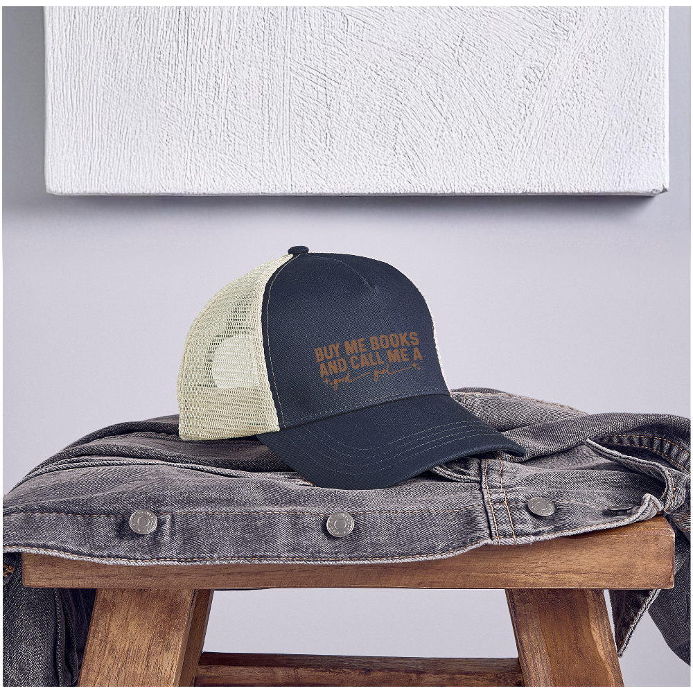 Good Girl Trucker Cap - pacific/oyster