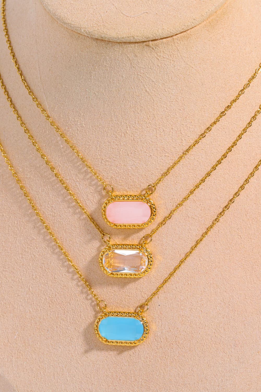 Solara Minimalist Gold-Plated Pendant Necklace