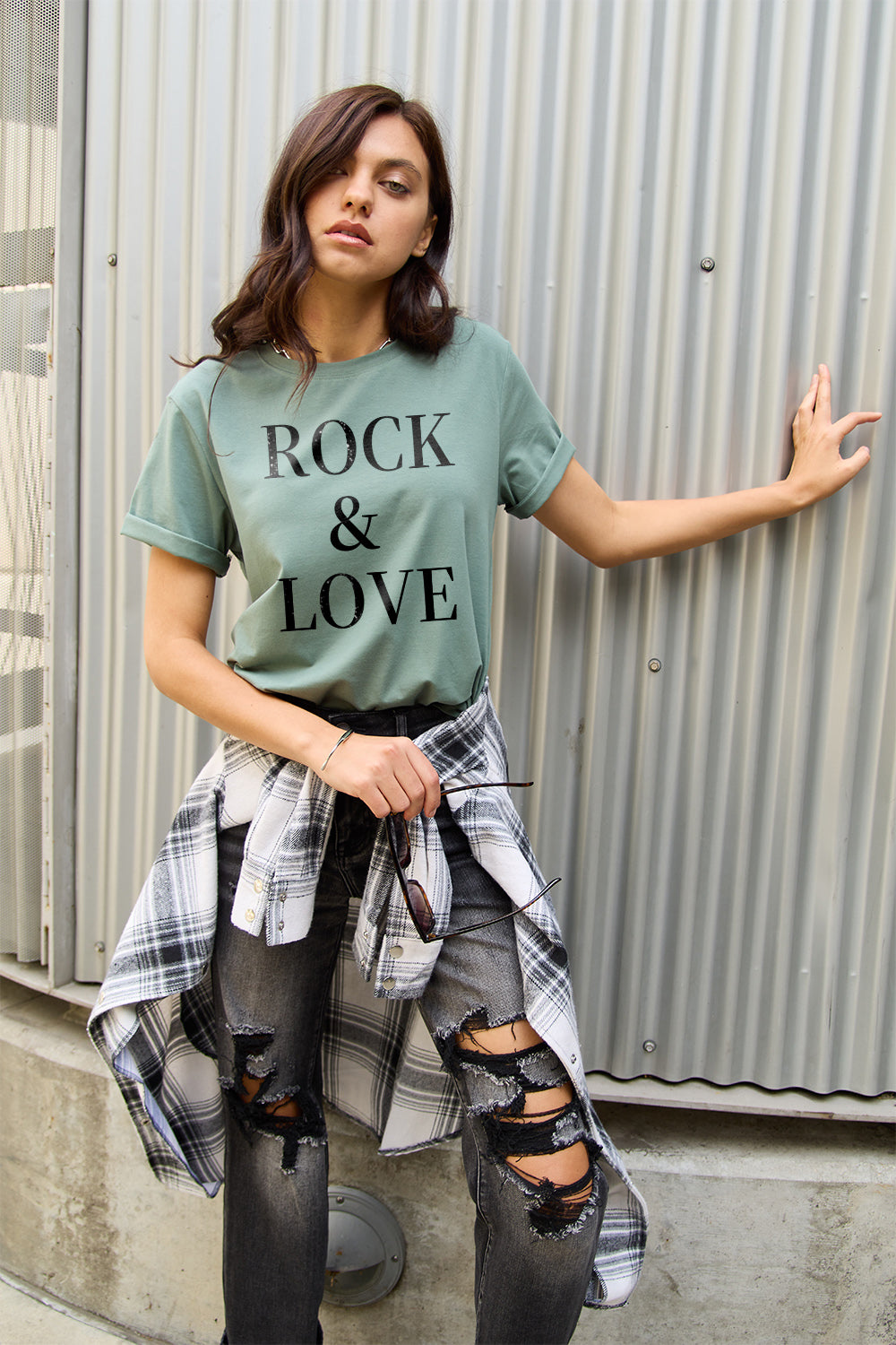 Amara Rock & Love Graphic Tee
