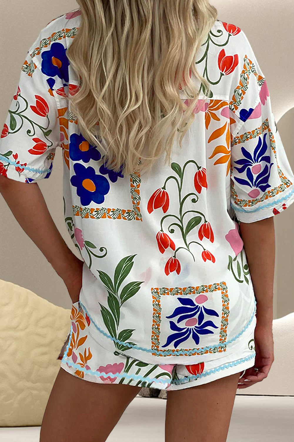 Flora Button-Up Set