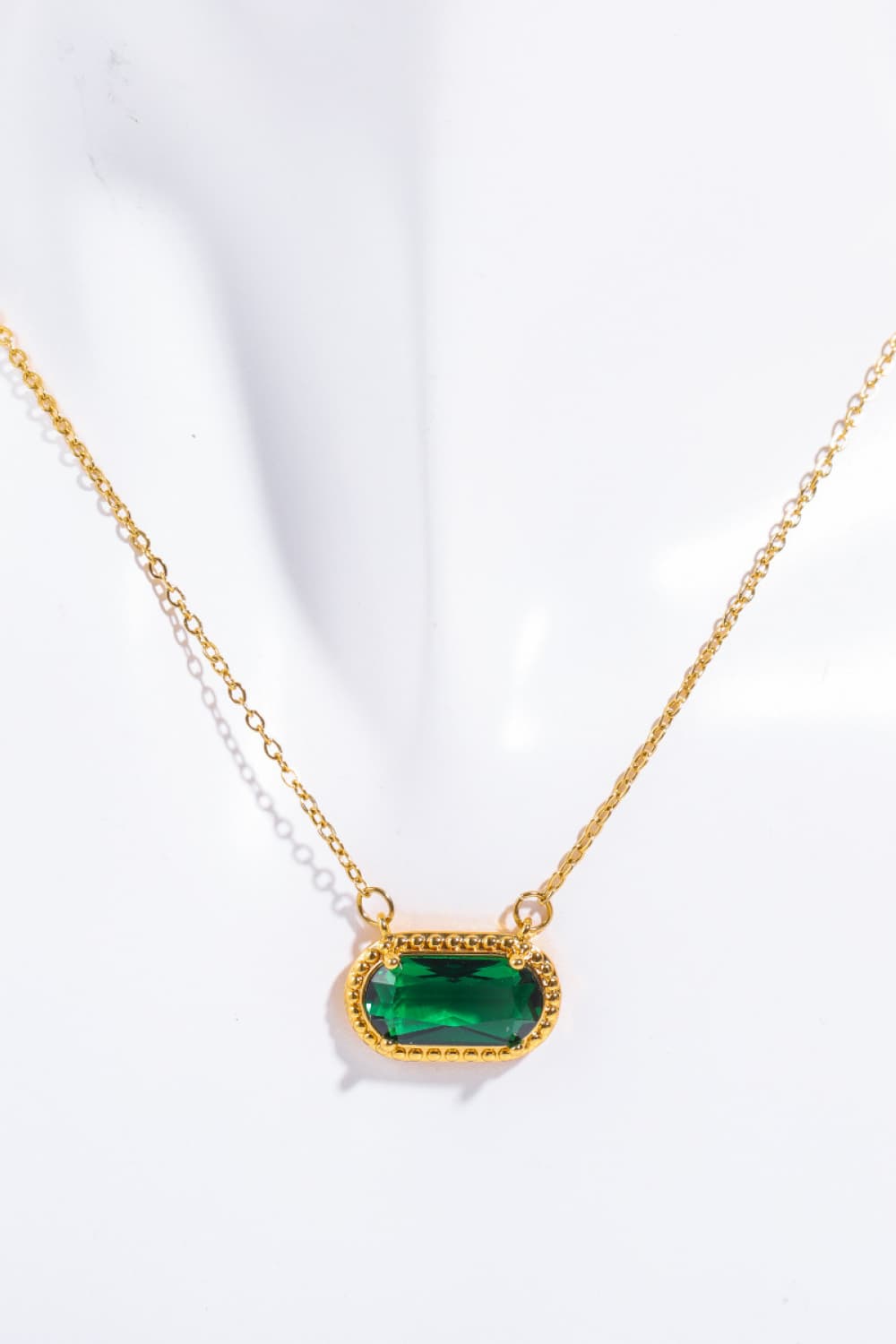 Solara Minimalist Gold-Plated Pendant Necklace