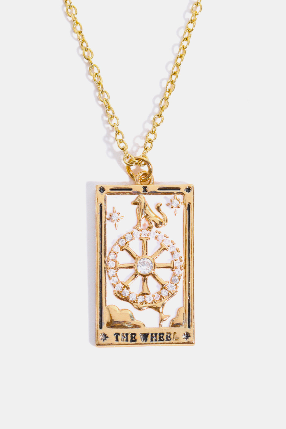 Arcana Tarot Card Pendant Necklace