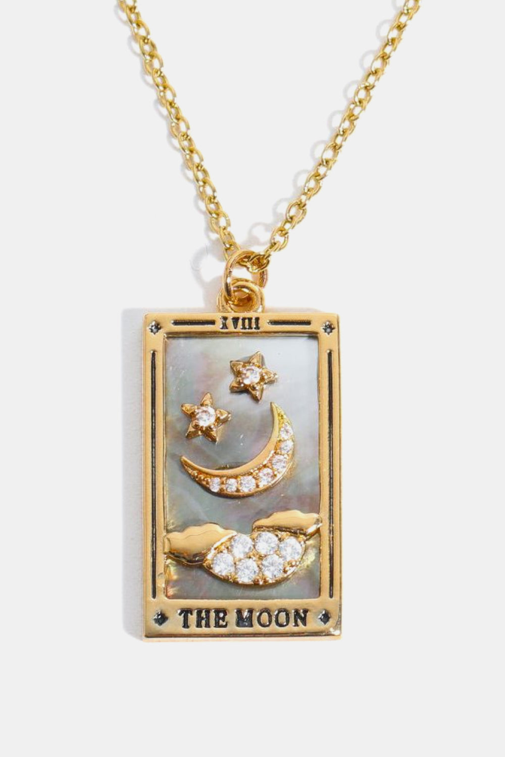 Arcana Tarot Card Pendant Necklace