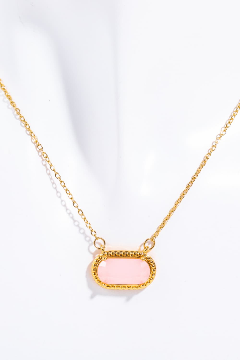 Solara Minimalist Gold-Plated Pendant Necklace