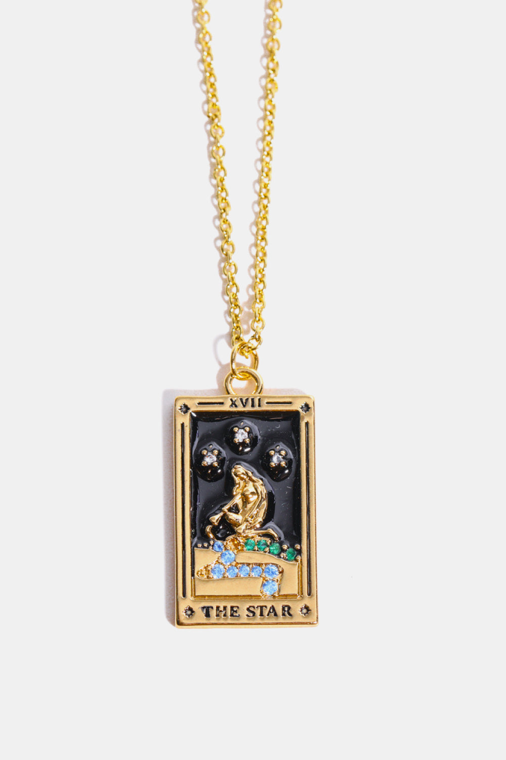 Arcana Tarot Card Pendant Necklace