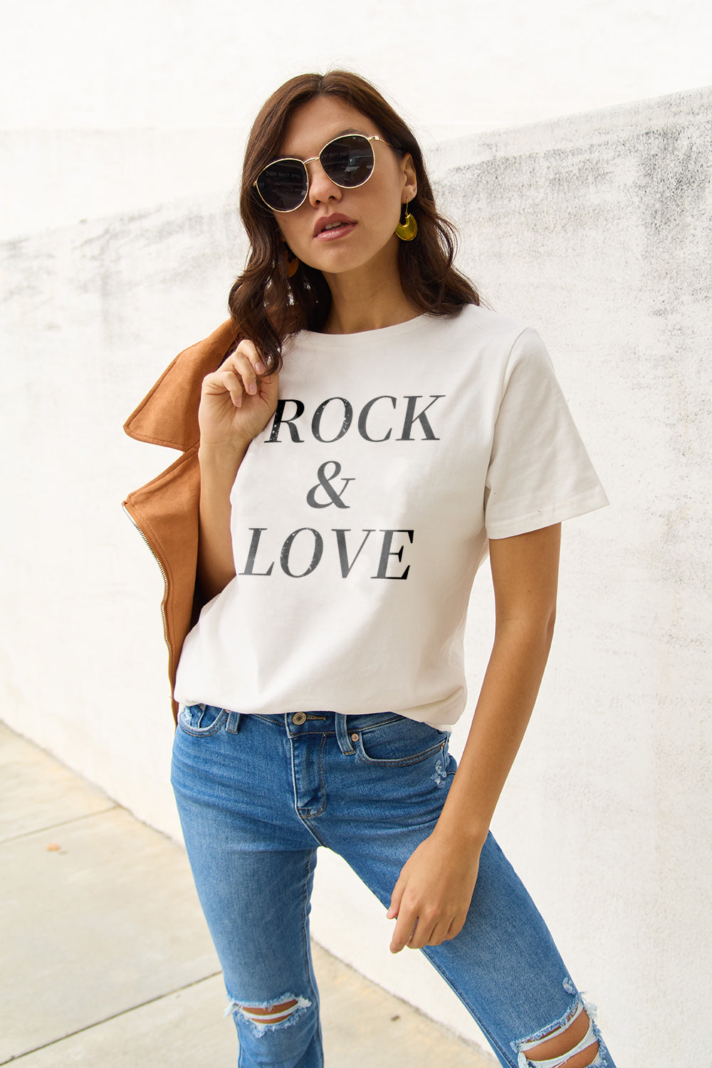 Amara Rock & Love Graphic Tee