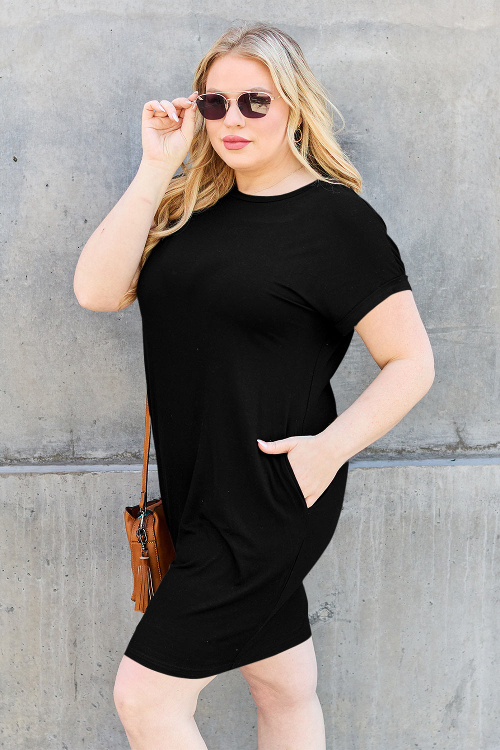 Lila Bamboo Pocket Dress