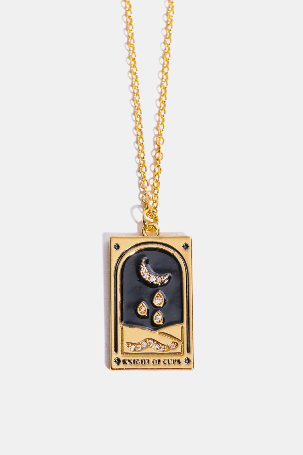 Arcana Tarot Card Pendant Necklace