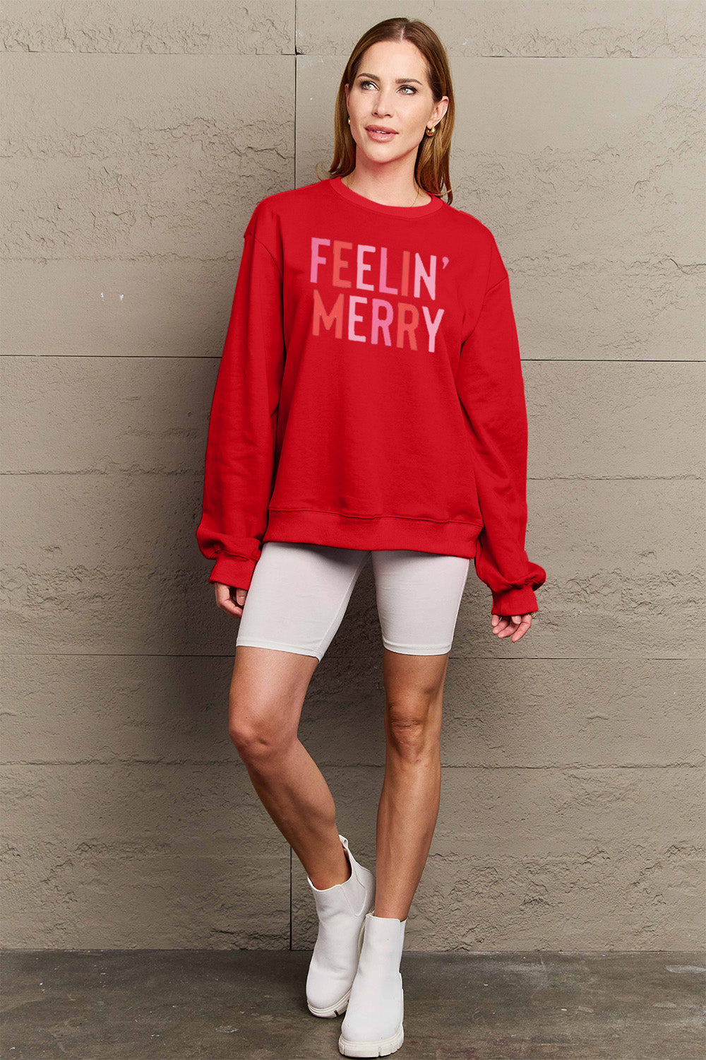 Ruby Feelin' Merry Sweatshirt