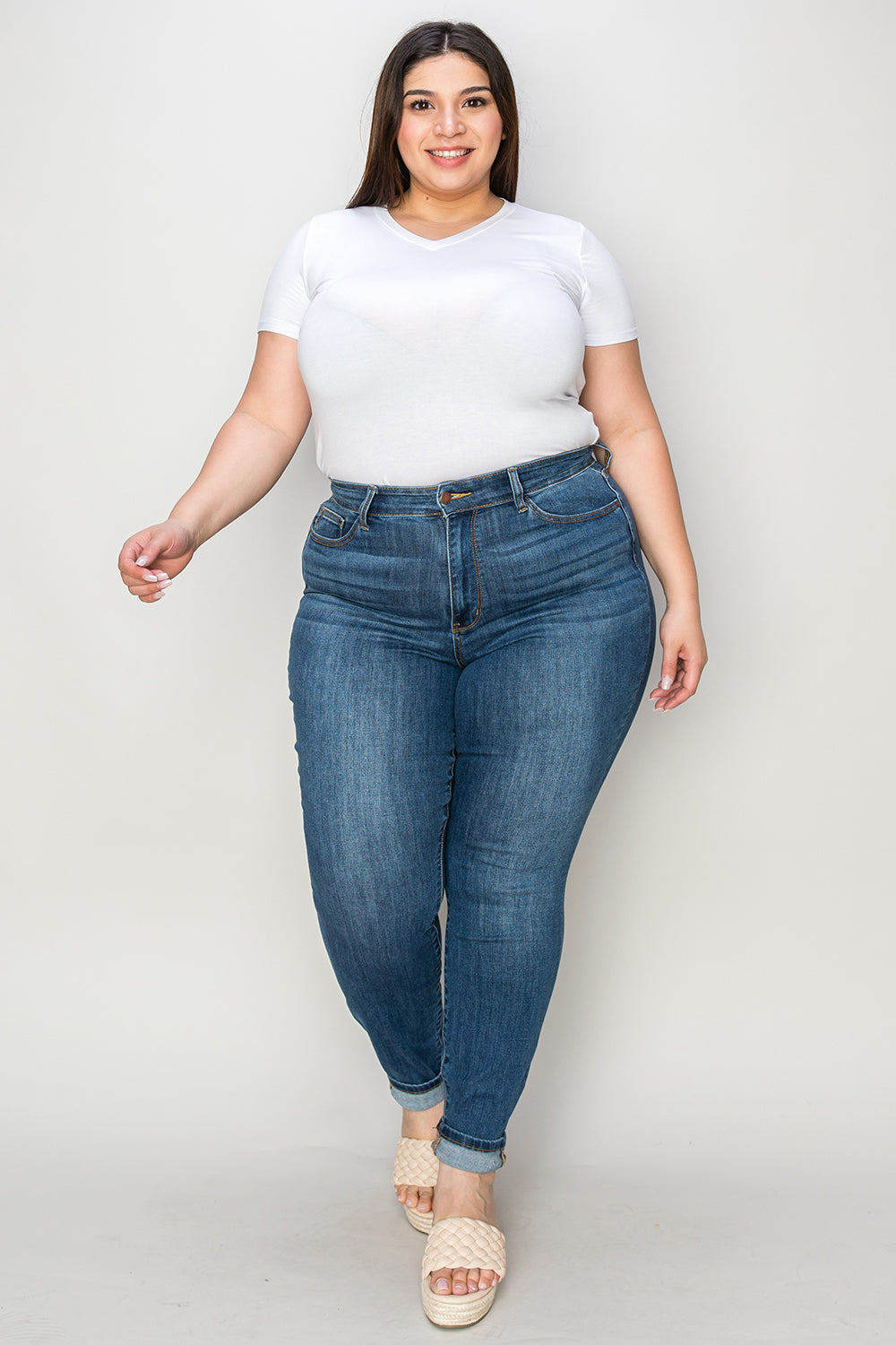 Ciela Low Waist Skinny Jeans by Judy Blue
