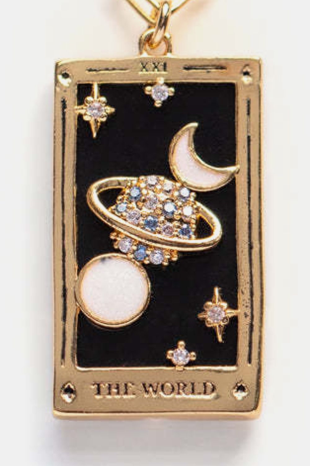 Arcana Tarot Card Pendant Necklace
