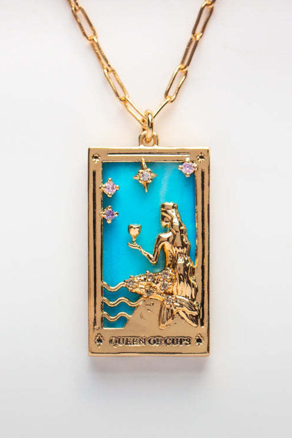 Arcana Tarot Card Pendant Necklace