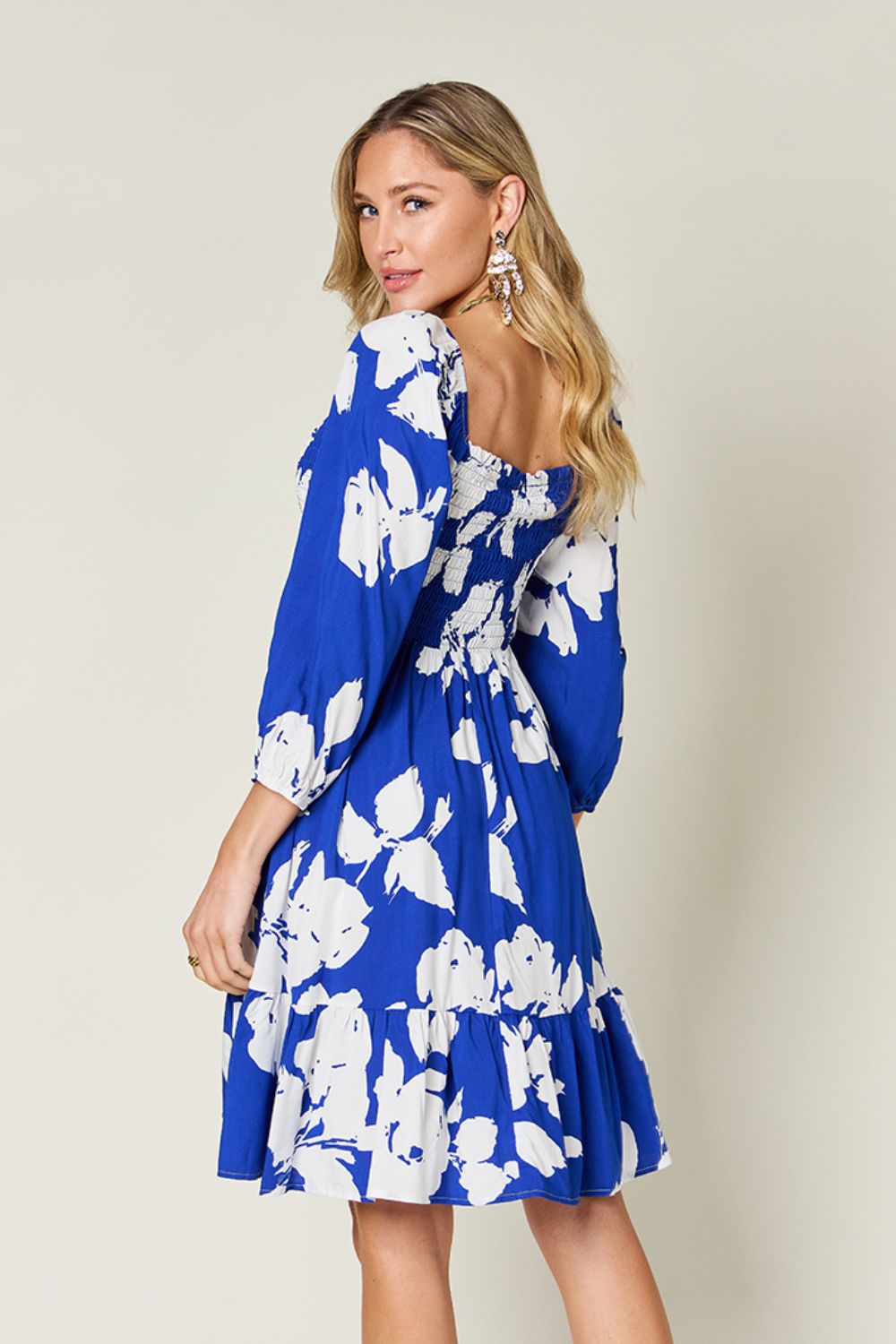 Isla Smocked Floral Dress