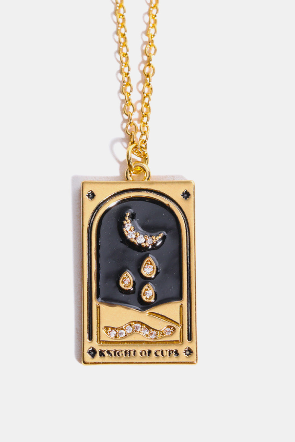 Arcana Tarot Card Pendant Necklace
