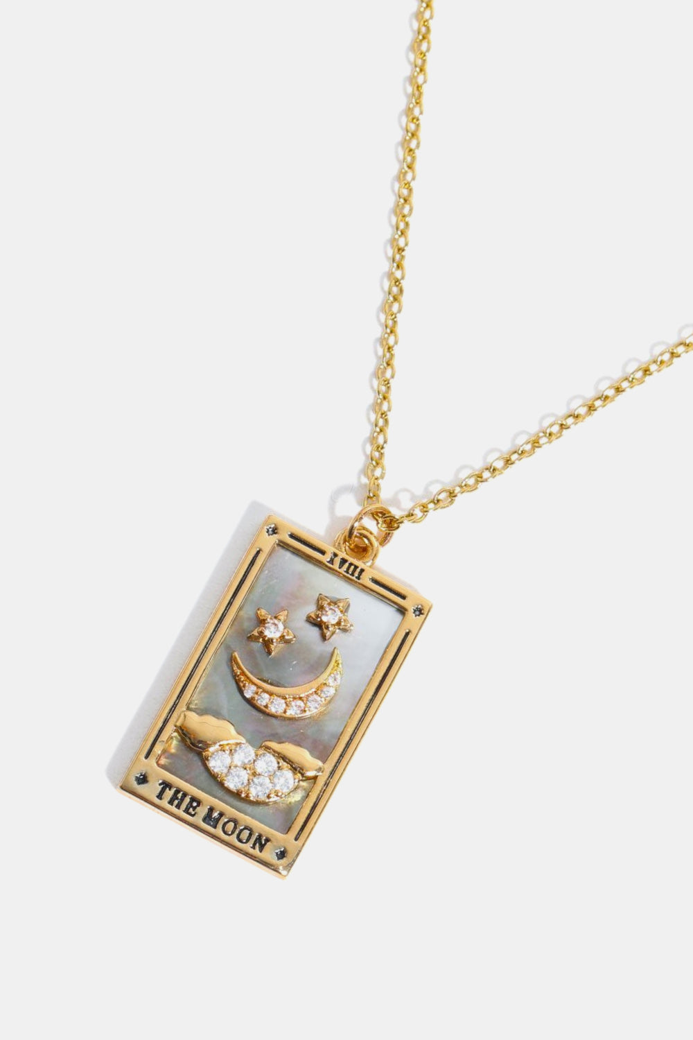 Arcana Tarot Card Pendant Necklace