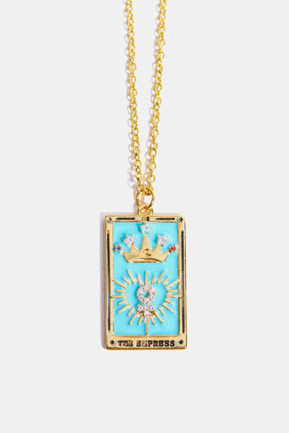 Arcana Tarot Card Pendant Necklace