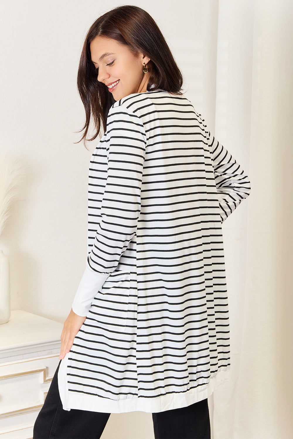 Delmar Striped Cardigan