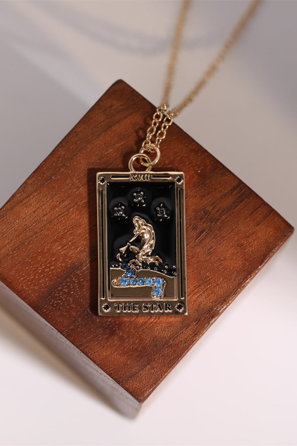 Arcana Tarot Card Pendant Necklace