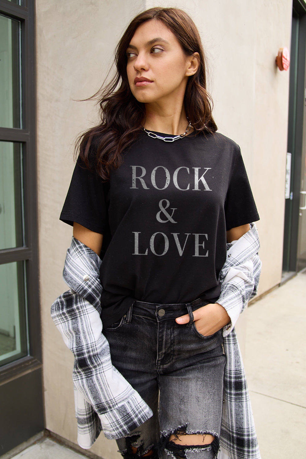Amara Rock & Love Graphic Tee
