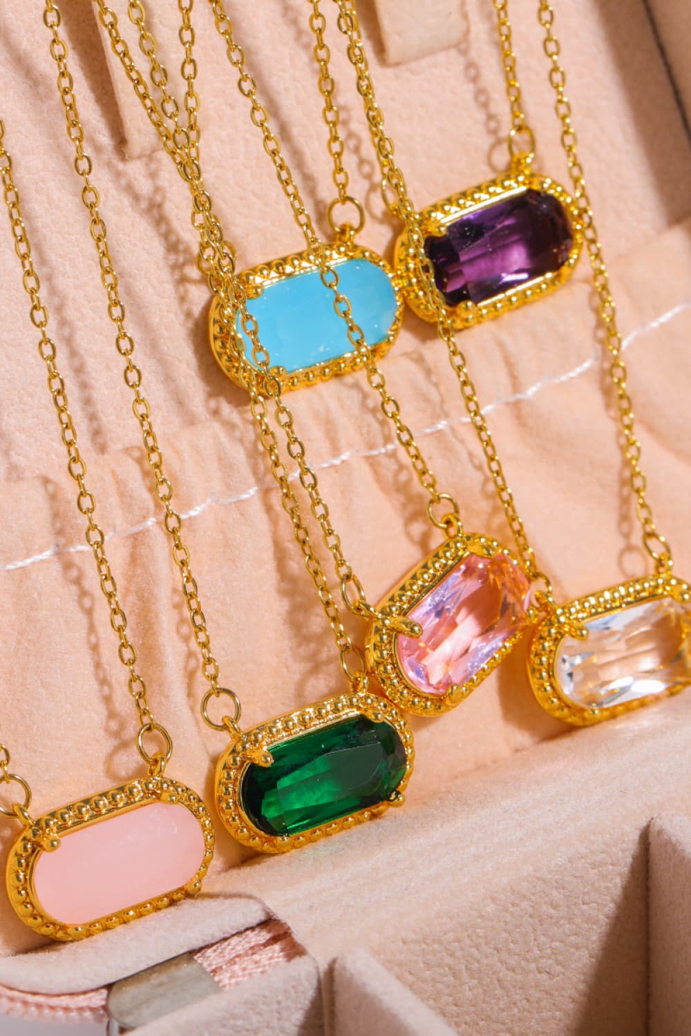 Solara Minimalist Gold-Plated Pendant Necklace