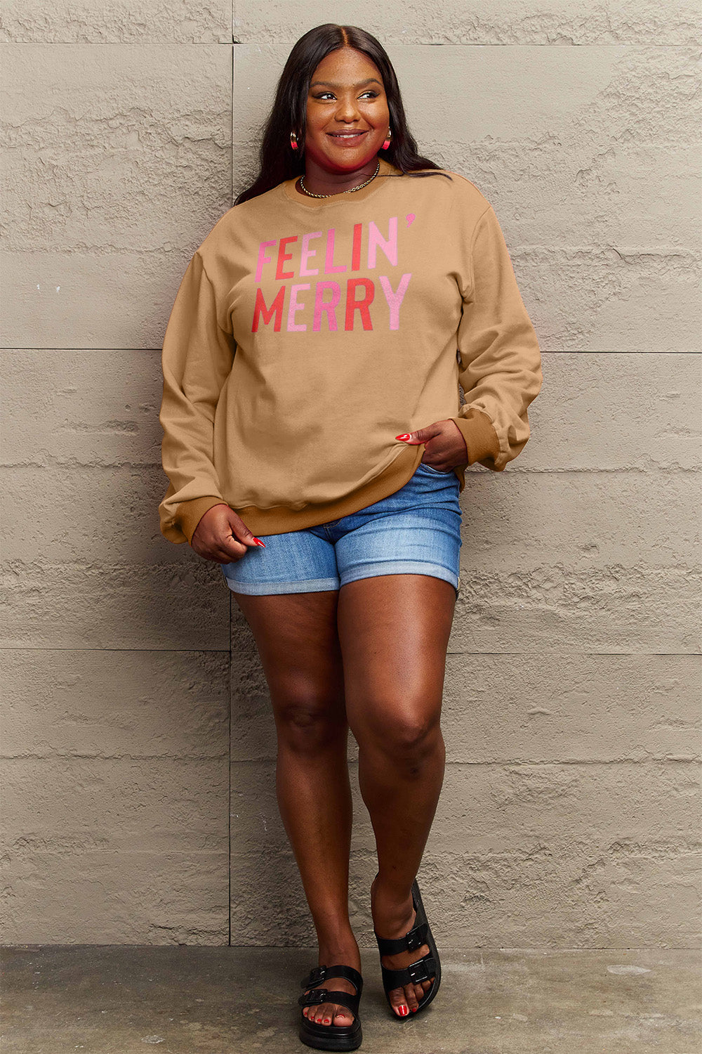 Ruby Feelin' Merry Sweatshirt