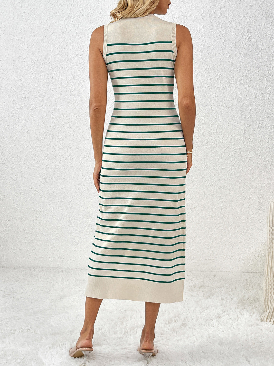 Orla Striped Knit Dress