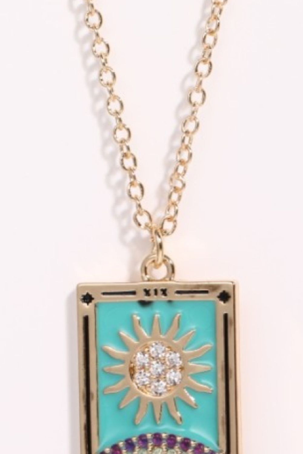 Arcana Tarot Card Pendant Necklace