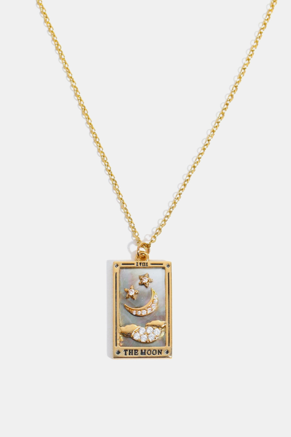 Arcana Tarot Card Pendant Necklace