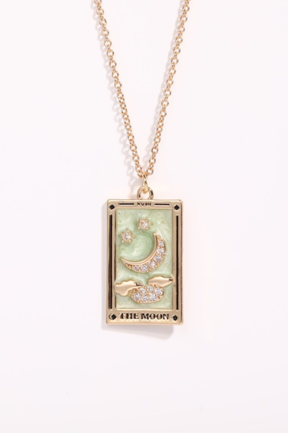 Arcana Tarot Card Pendant Necklace