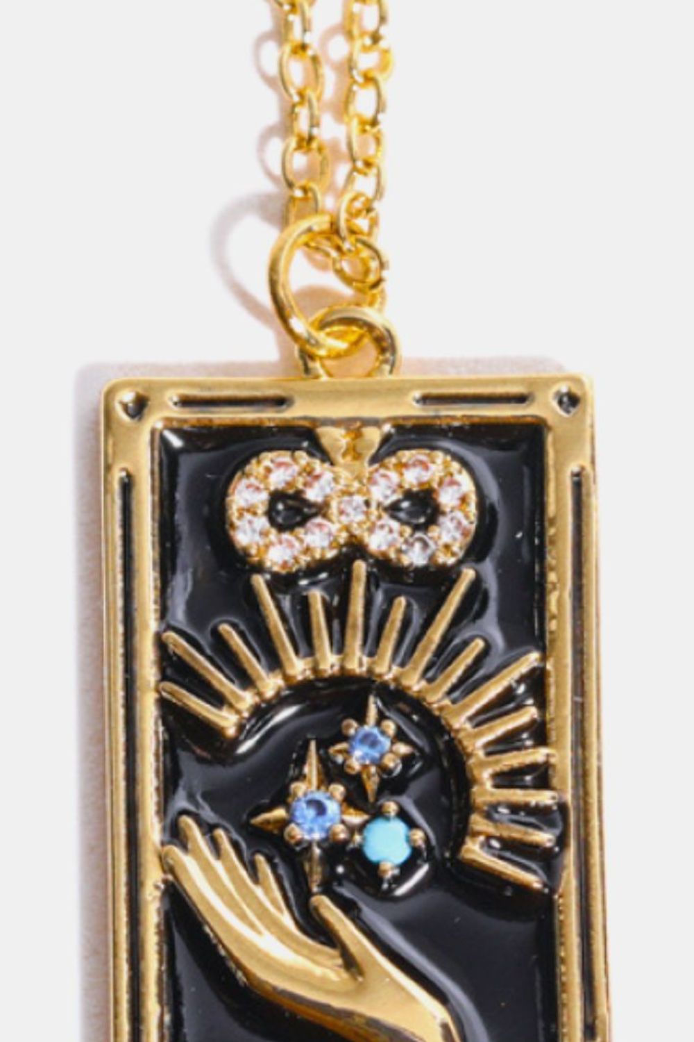 Arcana Tarot Card Pendant Necklace