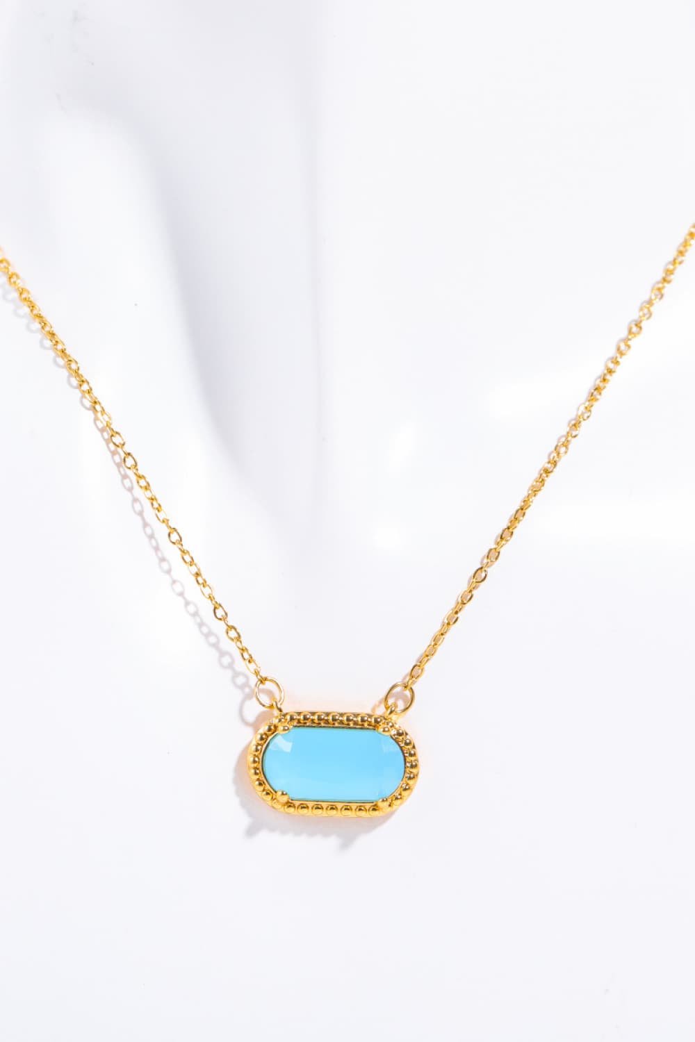 Solara Minimalist Gold-Plated Pendant Necklace