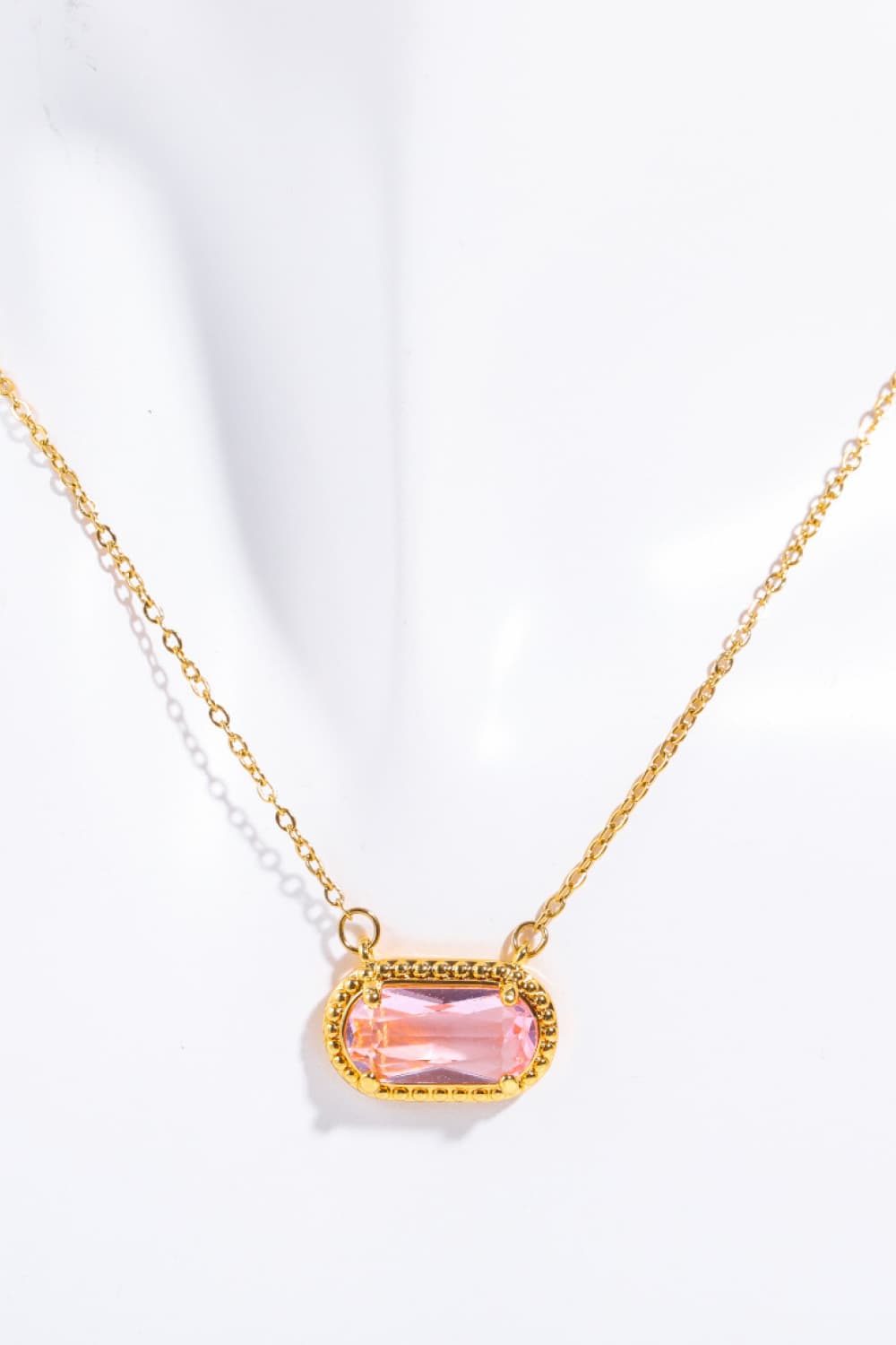 Solara Minimalist Gold-Plated Pendant Necklace