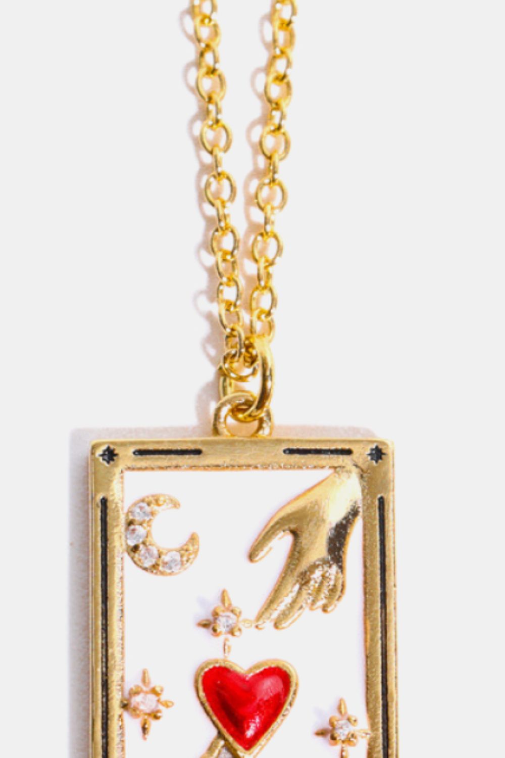 Arcana Tarot Card Pendant Necklace