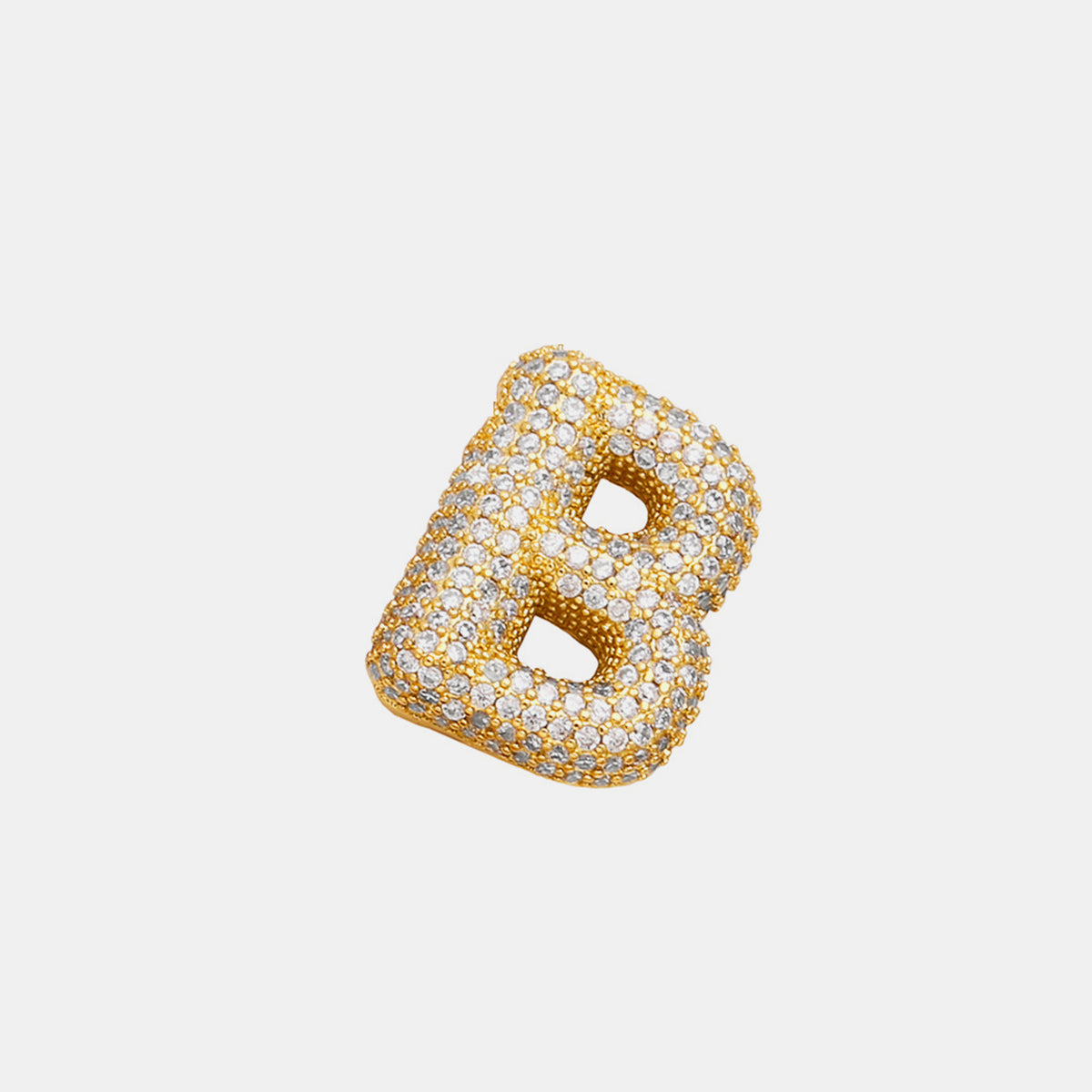 Vespera Bubble Initial Necklace - A-K