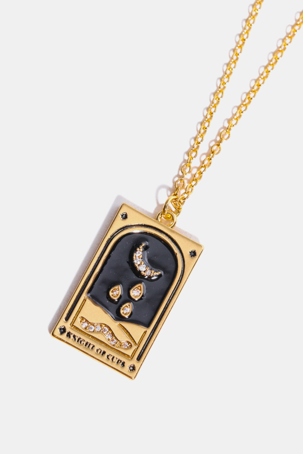 Arcana Tarot Card Pendant Necklace