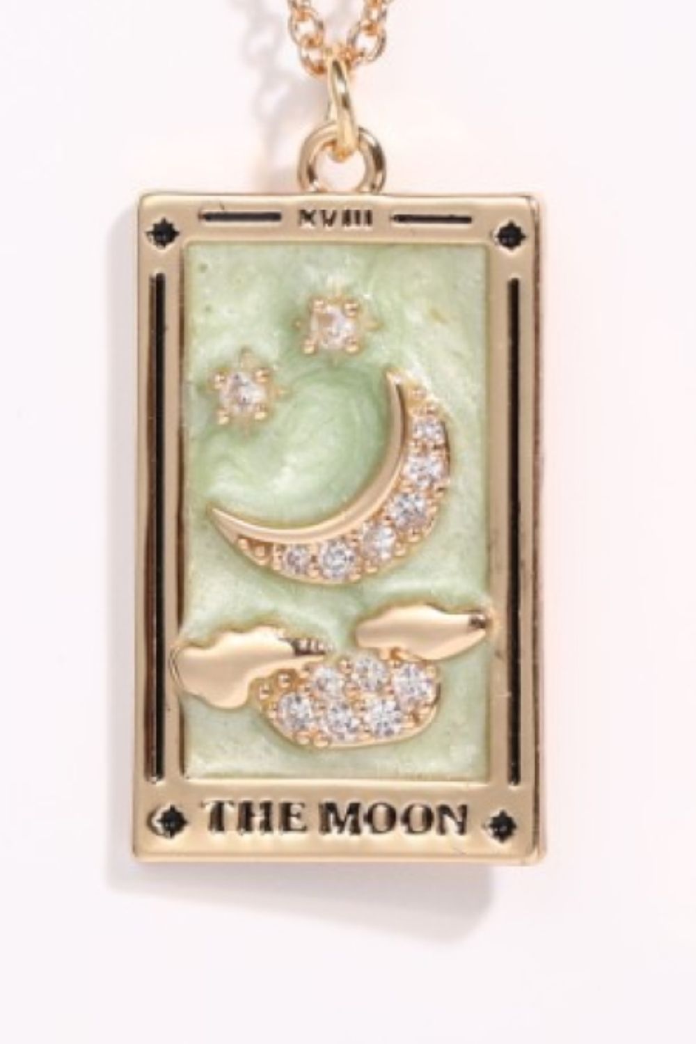 Arcana Tarot Card Pendant Necklace