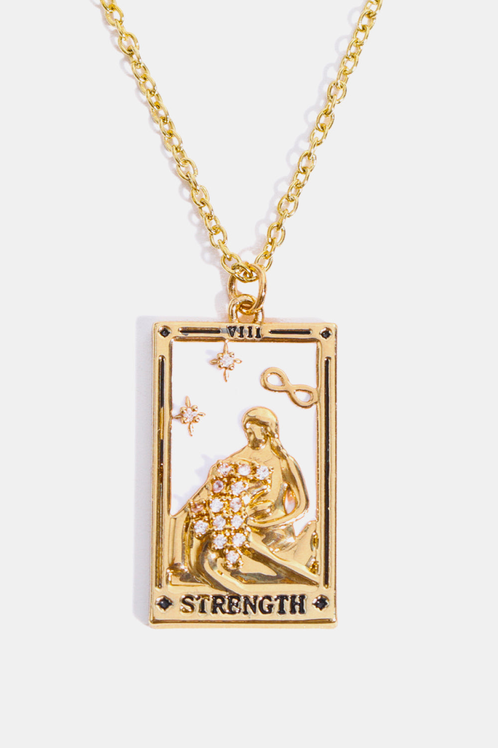 Arcana Tarot Card Pendant Necklace