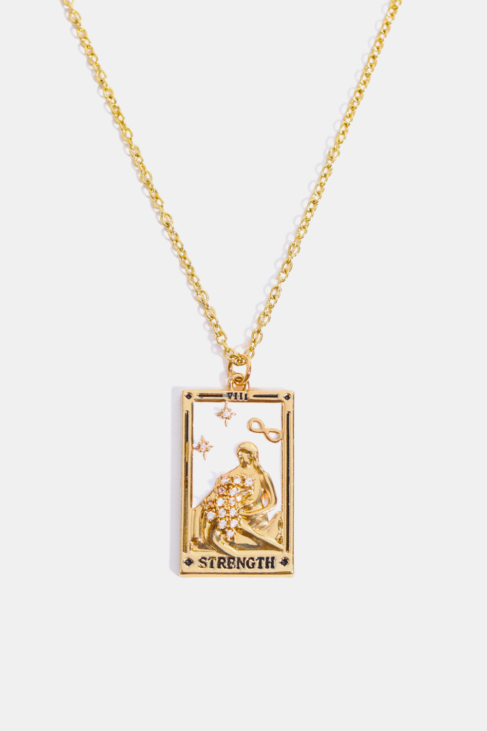 Arcana Tarot Card Pendant Necklace