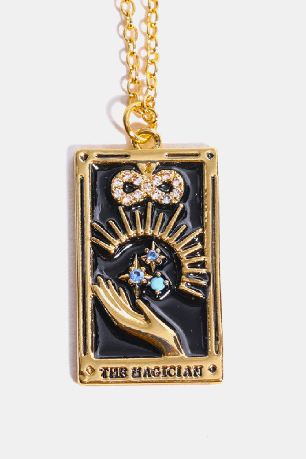 Arcana Tarot Card Pendant Necklace
