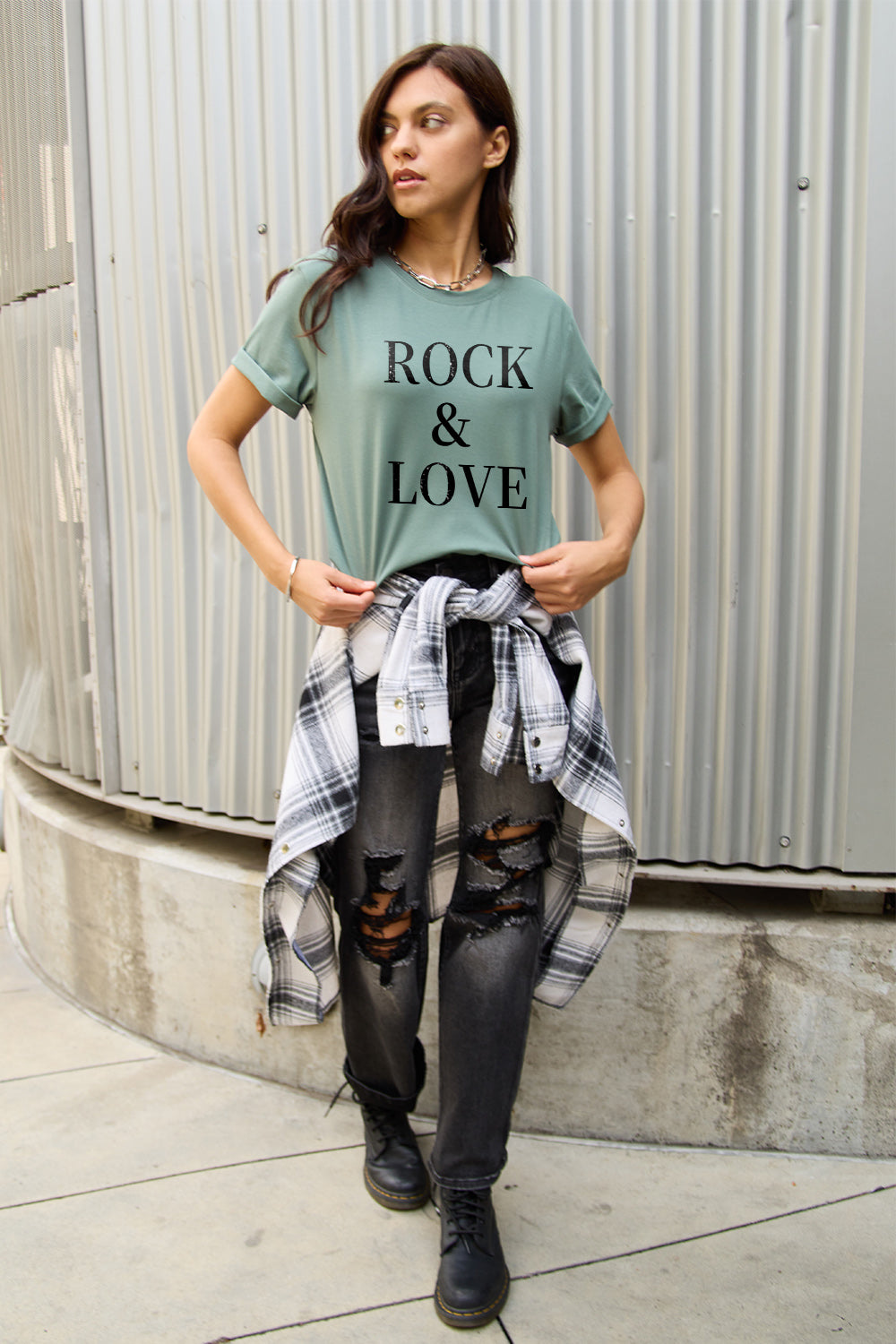 Amara Rock & Love Graphic Tee