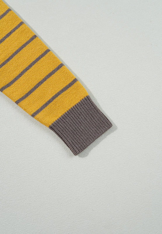 Daisy Bloom Striped Sweater
