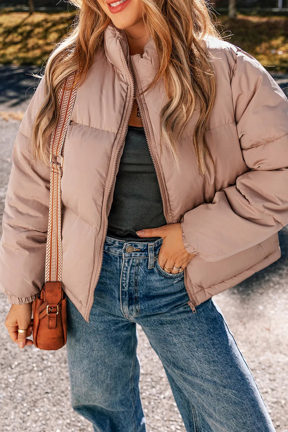 Hazel Turtleneck Winter Coat