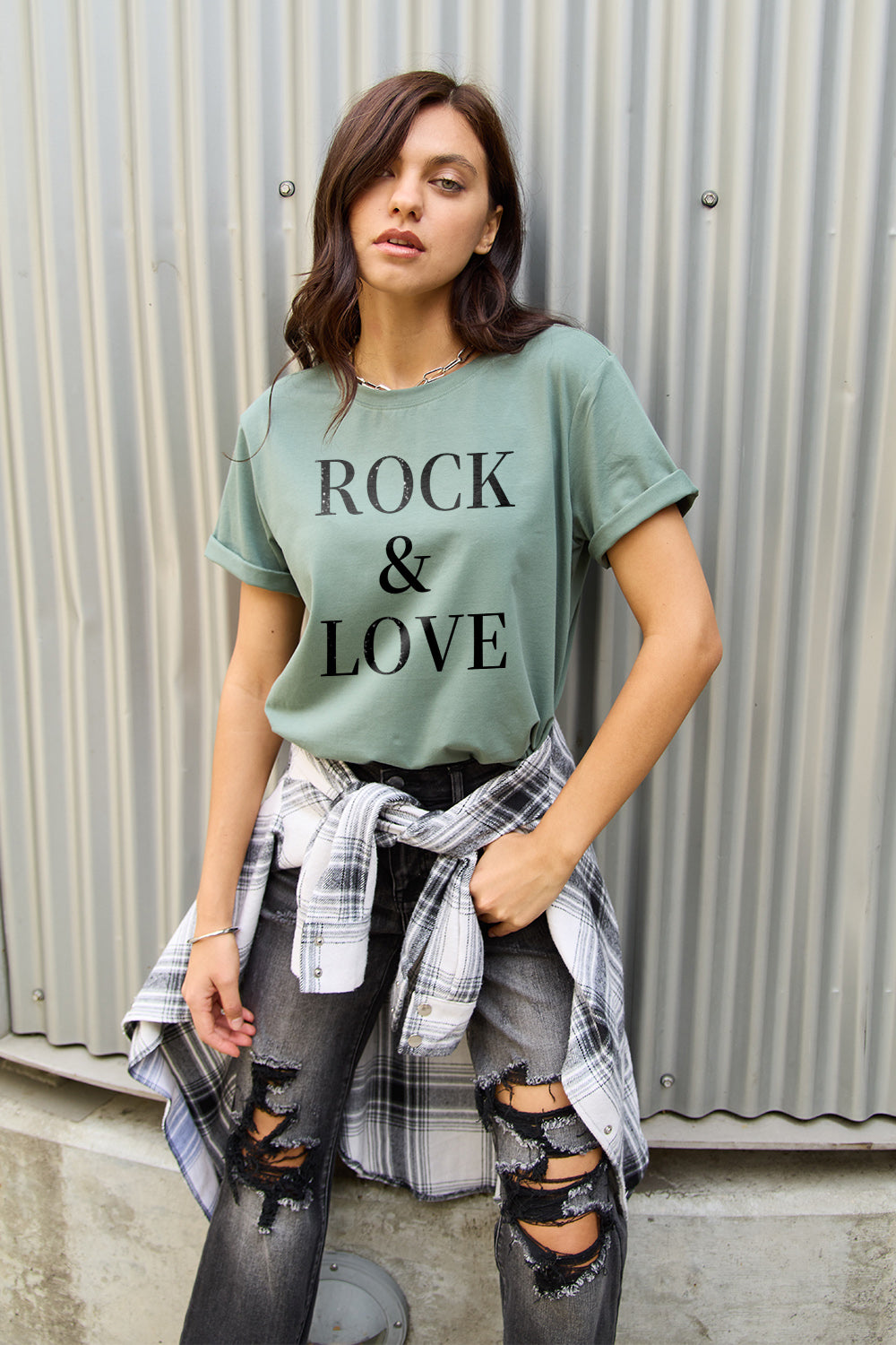 Amara Rock & Love Graphic Tee